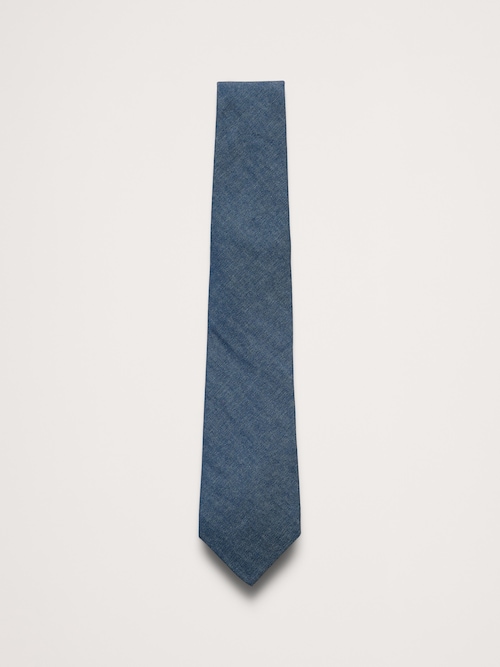 コットン シャンブレー タイ