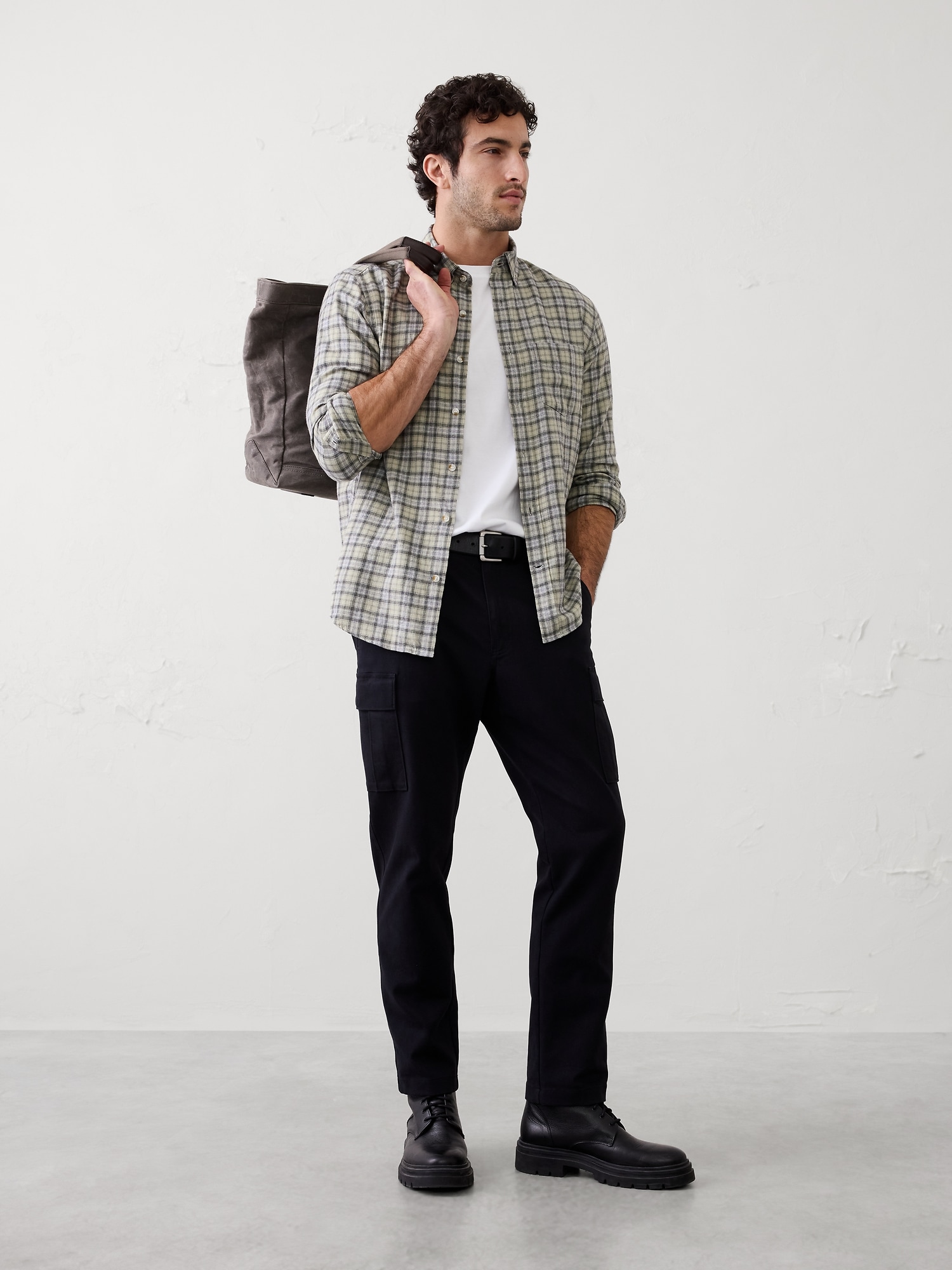 Slim-Fit Textured Shirt