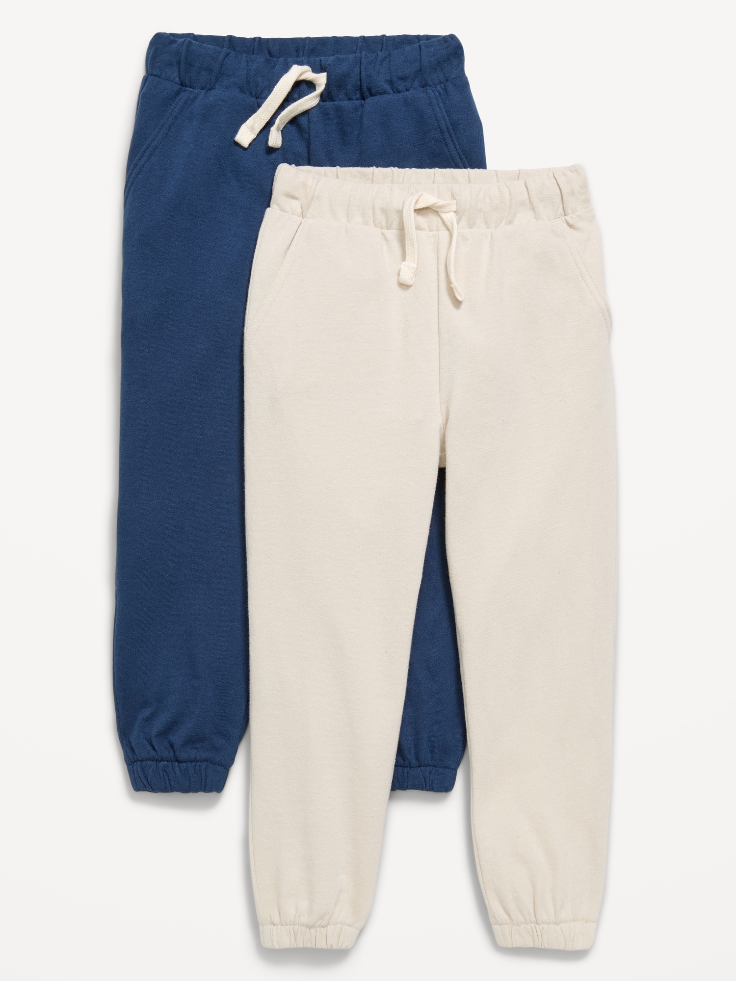 French Terry Joggers 2-Pack for Toddler Boys
