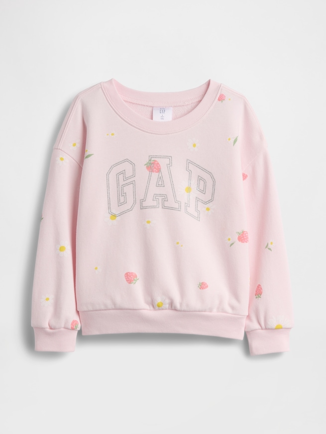 babyGap GAPロゴ フレンチテリー スウェットシャツ-0