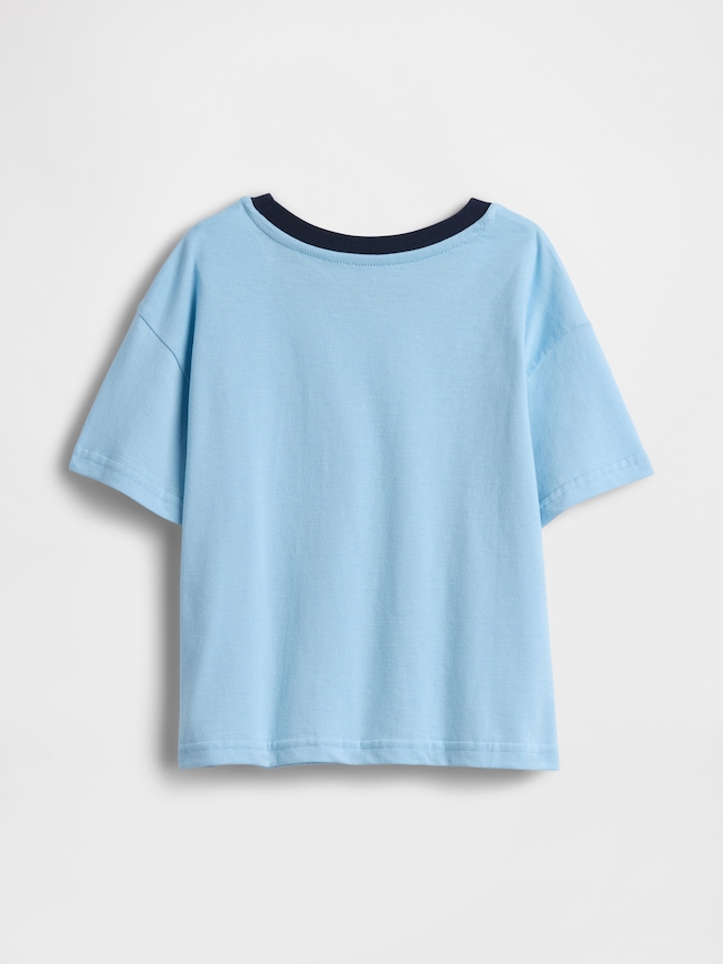 オーバーサイズ グラフィック GAPロゴTシャツ (幼児・ベビー)-1