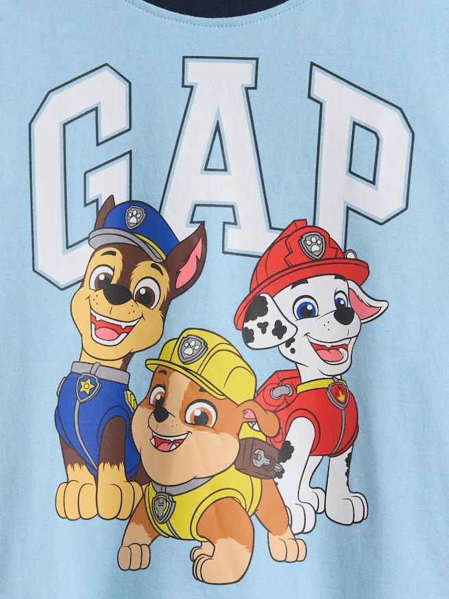 オーバーサイズ グラフィック GAPロゴTシャツ (幼児・ベビー)-2