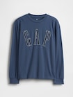 リラックスフィット GAPロゴTシャツ (キッズ)-0