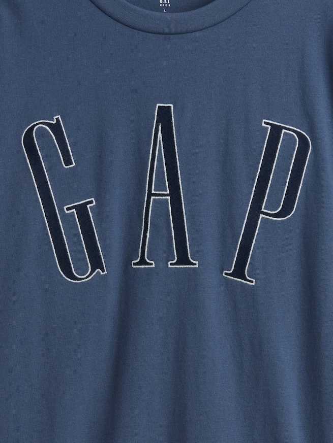 リラックスフィット GAPロゴTシャツ (キッズ)-2