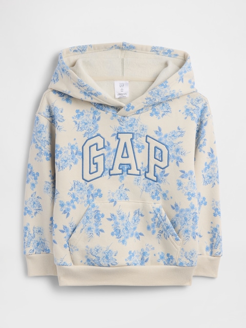 babyGap Relaxed Logo Print Hoodie