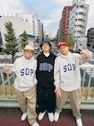 Gap&times;SDP アーチロゴ フーディー-3