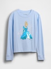 GapKids &times; ディズニー オーバーサイズ フリッピースパンコール グラフィックTシャツ-1