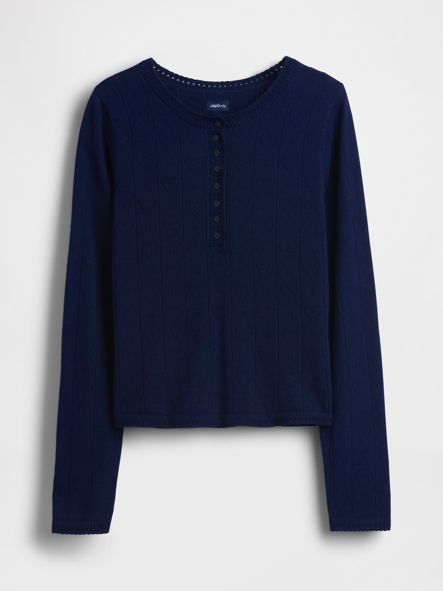 ライトウェイト CashSoft カシミヤタッチ ポインテール ハート パジャマトップス-3