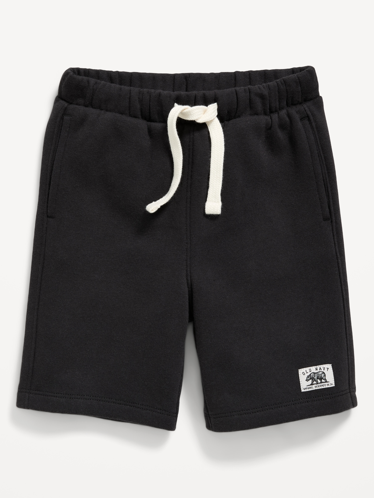 Logo-Graphic Fleece Jogger Shorts for Toddler Boys