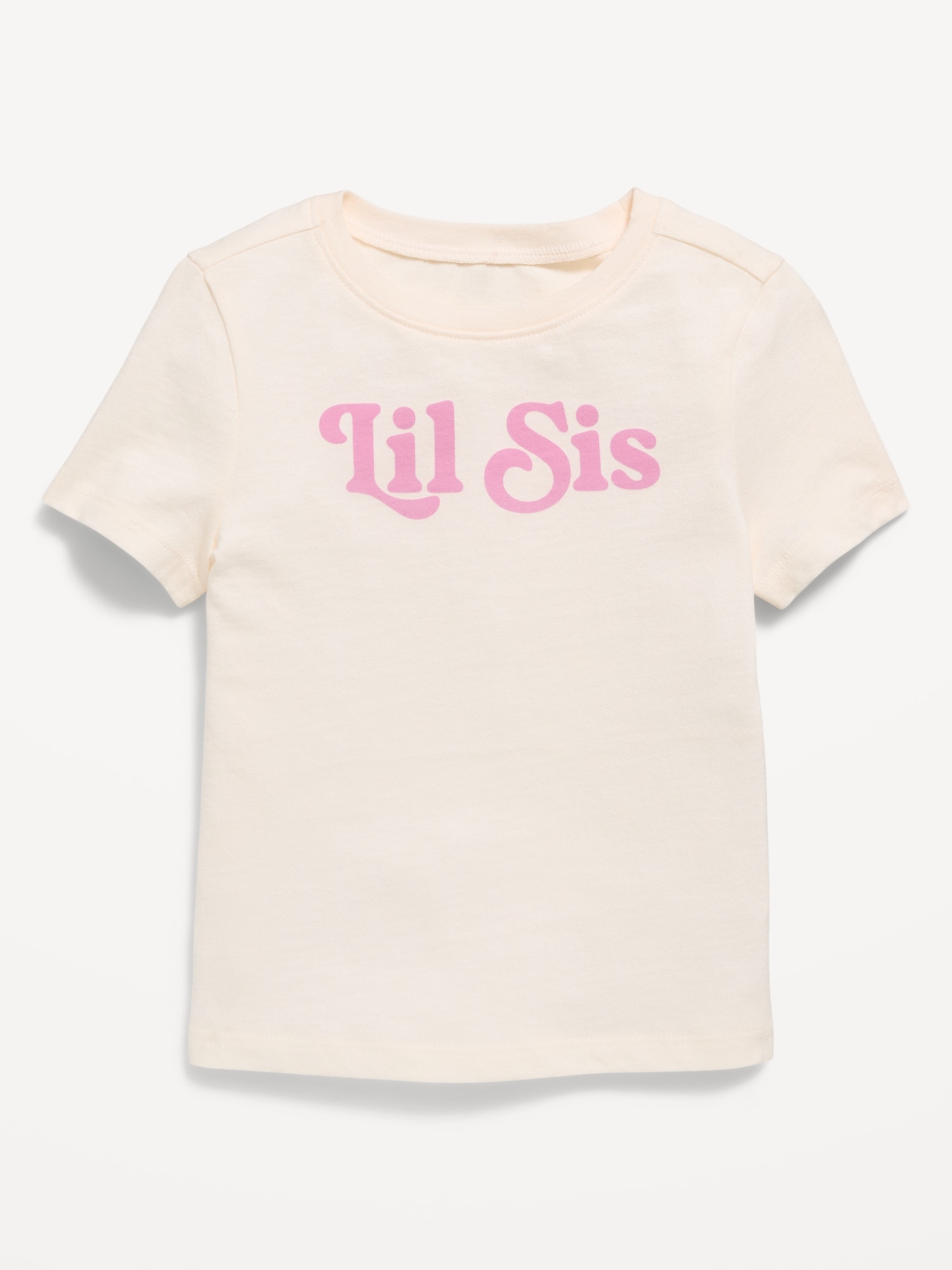 T-SHIRT À IMPRIMÉ À MANCHES COURTES POUR TOUTE-PETITE
