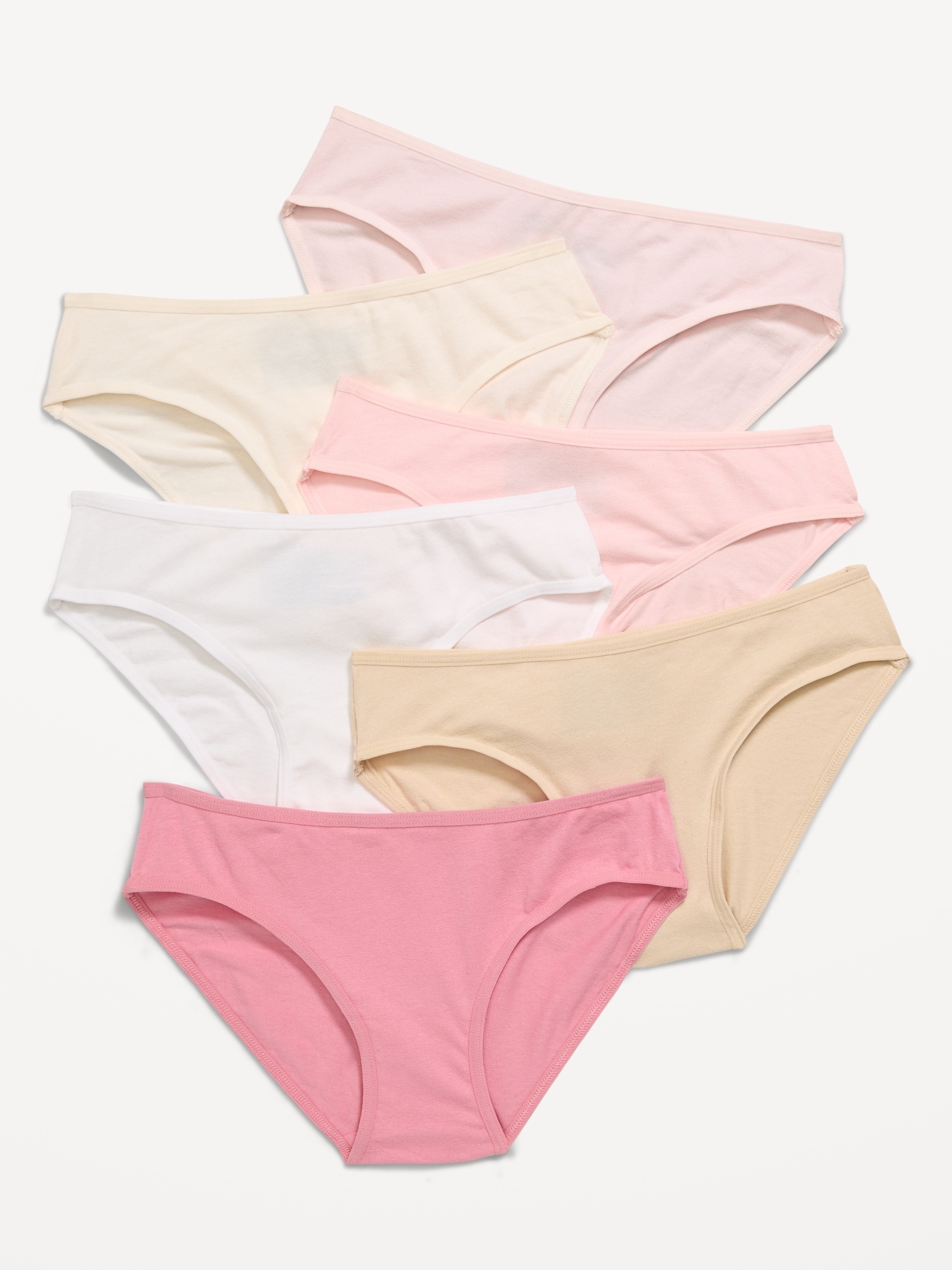 CULOTTE BIKINI POUR FILLE (PAQUET DE 6)