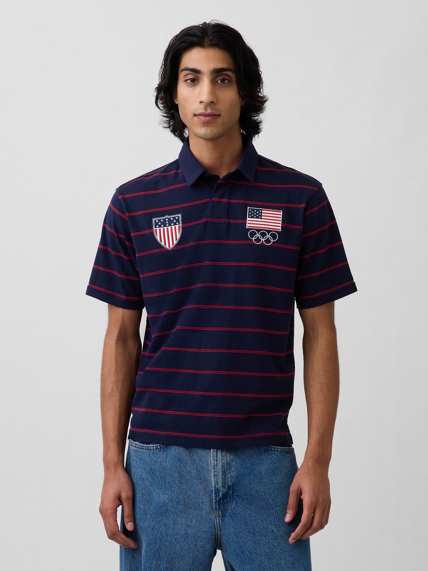 Adult Team USA Polo Shirt