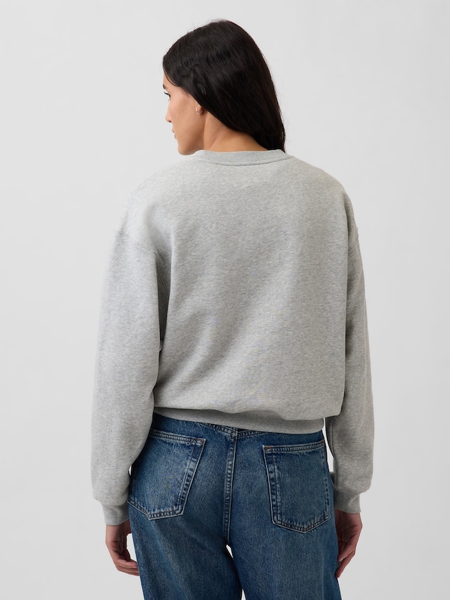 ロバート・インディアナ ヴィンテージソフト LOVE スウェットシャツ-2