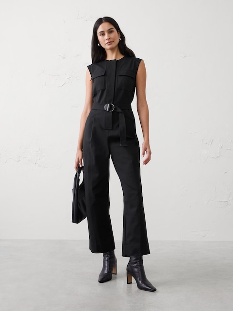 COMBINAISON UTILITAIRE EN SATIN DE COTON