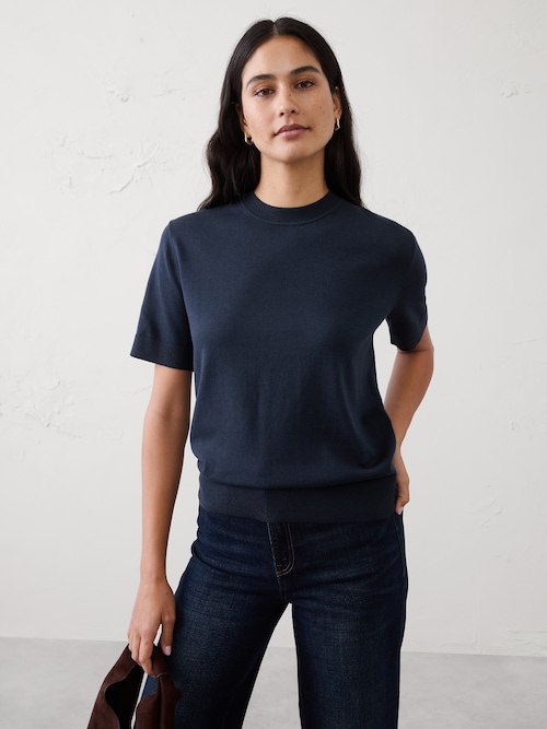 BR ファクトリー フォーエバー ショートスリーブ ニットTシャツ