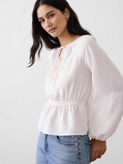 Tie-Front Top