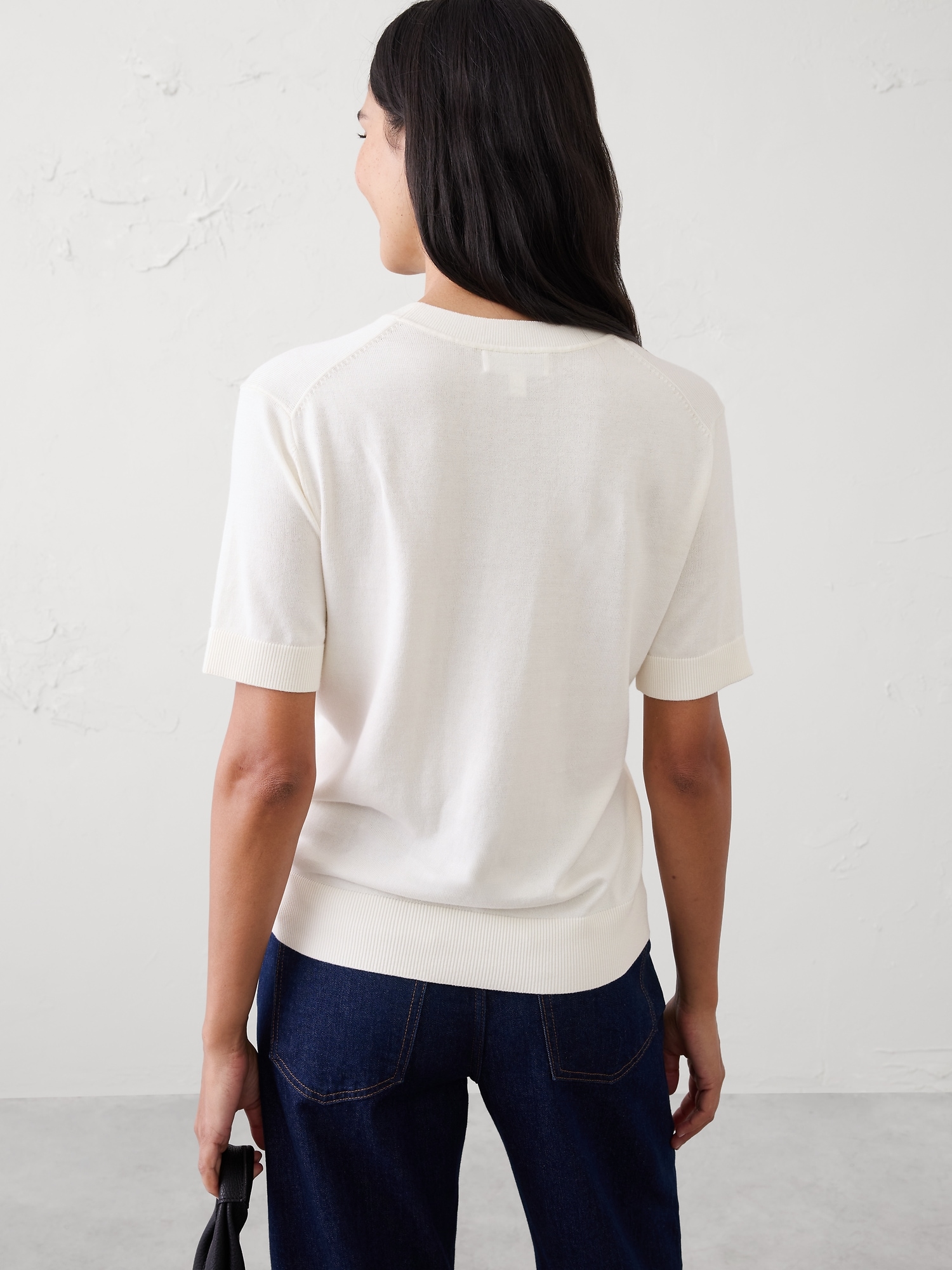 BR ファクトリー フォーエバー ショートスリーブ ニットTシャツ-1
