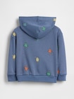 babyGap リラックスフィット GAPロゴ フレンチテリー ジップアップパーカー-1