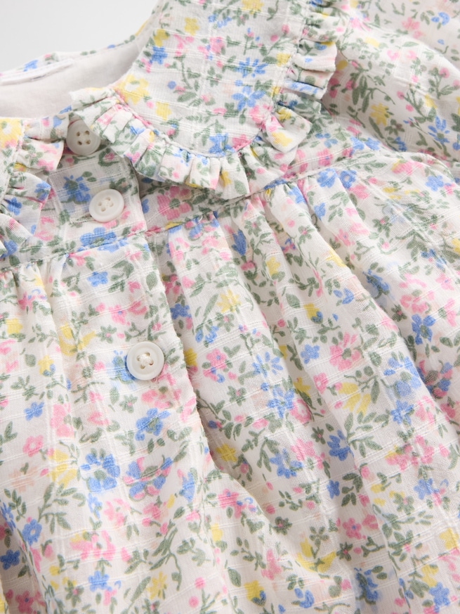 ラッフルフリル パフスリーブ コーデセット (ベビー)-2