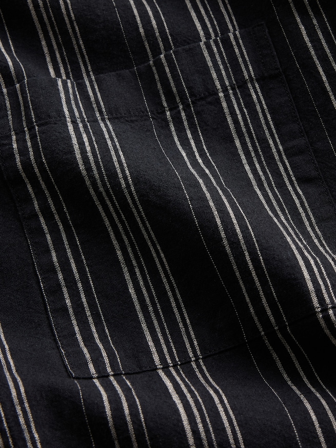 テクスチャー コットンリネンシャツ-3