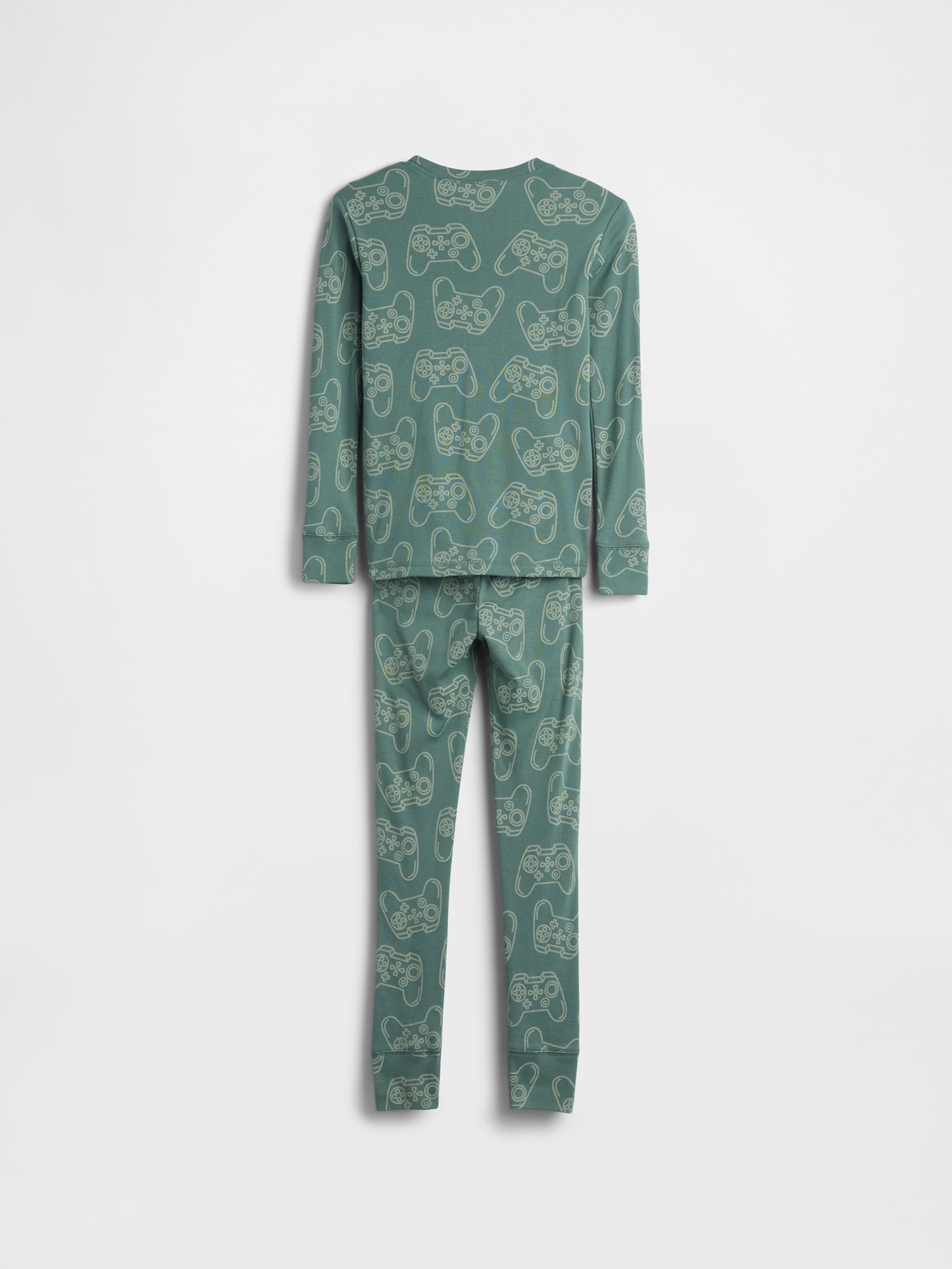 オーガニック ブラッシュドコットン パジャマセット (キッズ)-1