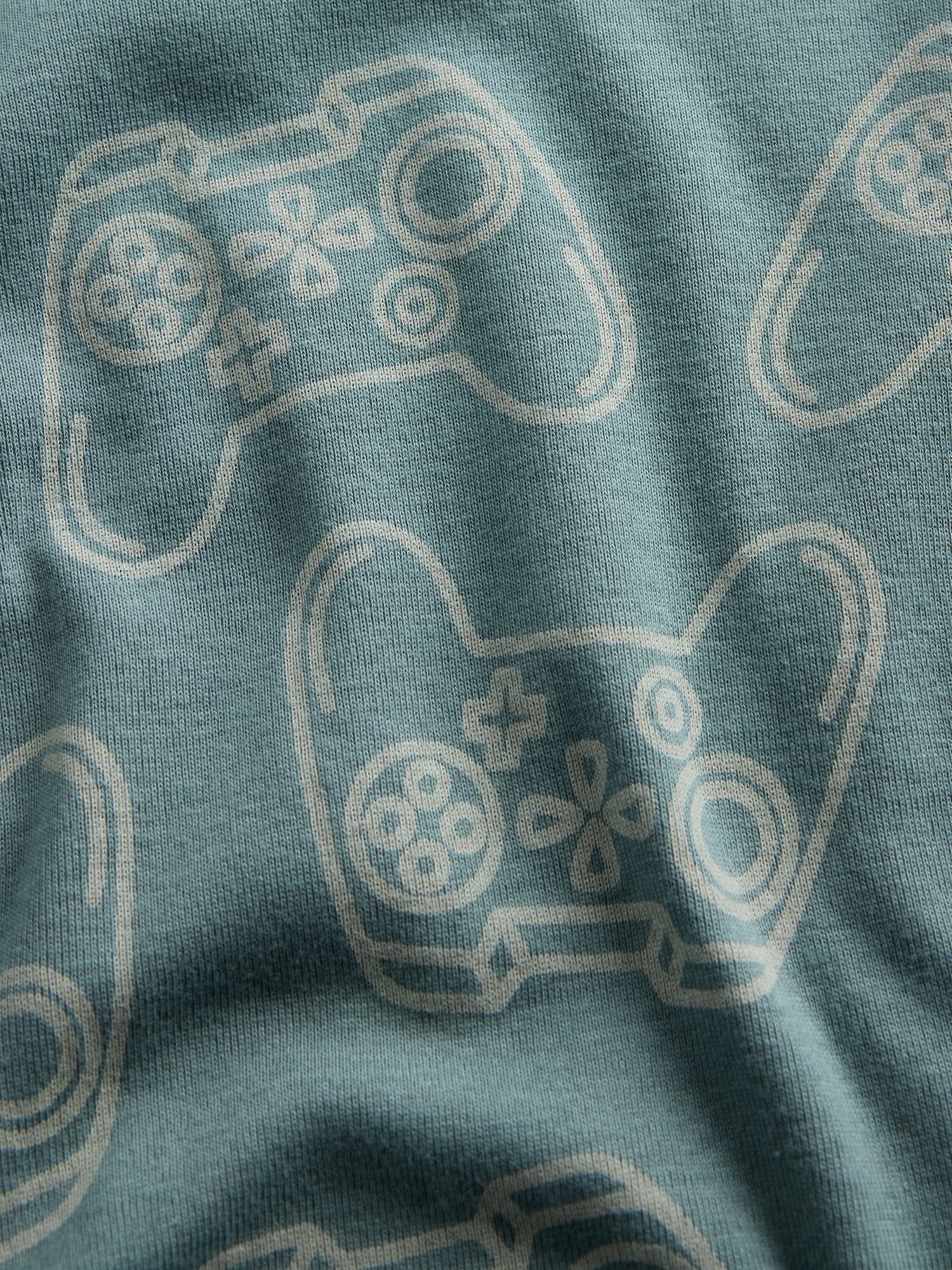 オーガニック ブラッシュドコットン パジャマセット (キッズ)-2