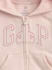 ヴィンテージソフト フレンチテリー GAPロゴ ジップアップパーカー (ベビー)-2