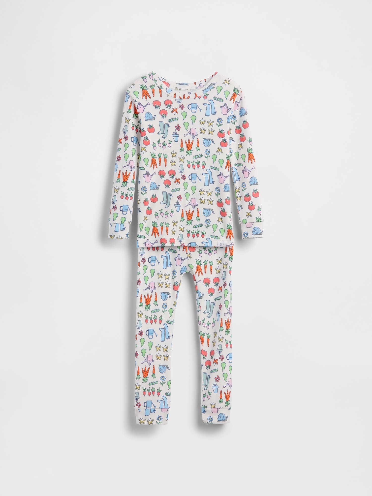 PYJAMA EN COTON BIOLOGIQUE BROSSÉ POUR BÉBÉ ET TOUT-PETIT