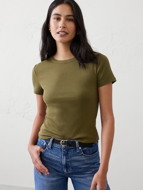 Ribbed T-Shirt