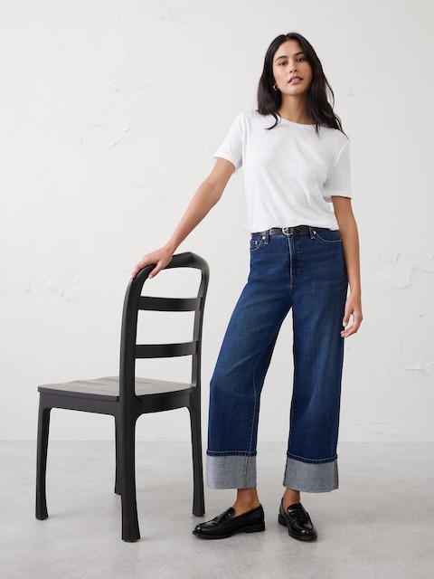 T-SHIRT EN MÉLANGE DE LIN