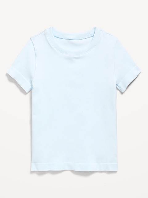 HAUT PERFORMANCE CÔTELÉ ET AJUSTÉ SANS COUTURES POUR FILLE