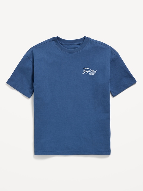 T-SHIRT SURDIMENSIONNÉ À MANCHES COURTES ET À IMPRIMÉ POUR GARÇON