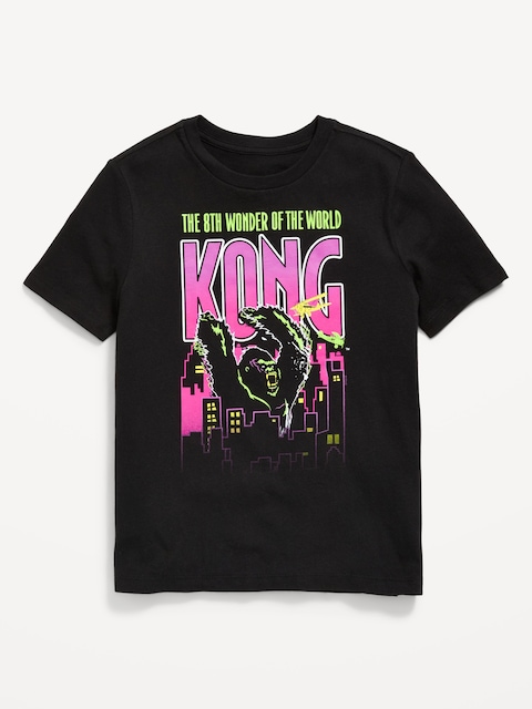 King Kong™ Gender-Neutral Graphic T-Shirt for Kids