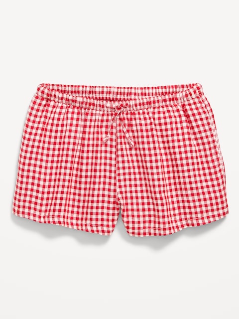 Linen-Blend Shorts for Girls