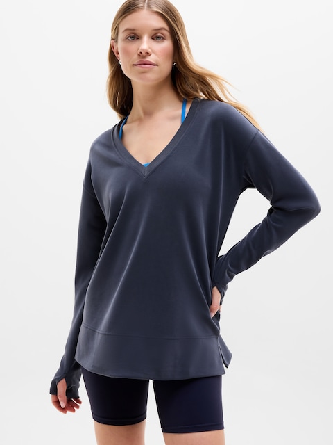 Seasoft V Neck Sweatshirt