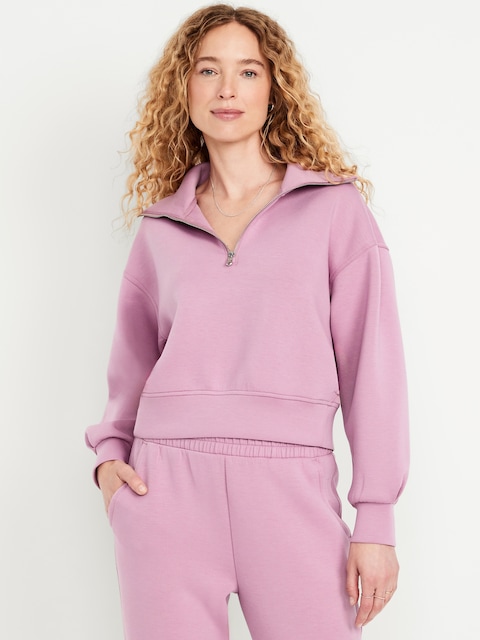Bounce Fleece Half-Zip Pullover Sweatshirt