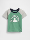 babyGap カラーブロック ブランナンベア グラフィックTシャツ-0