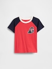 babyGap カラーブロック ブランナンベア グラフィックTシャツ-0