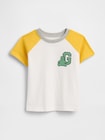 babyGap カラーブロック ブランナンベア グラフィックTシャツ-0