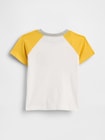babyGap カラーブロック ブランナンベア グラフィックTシャツ-1
