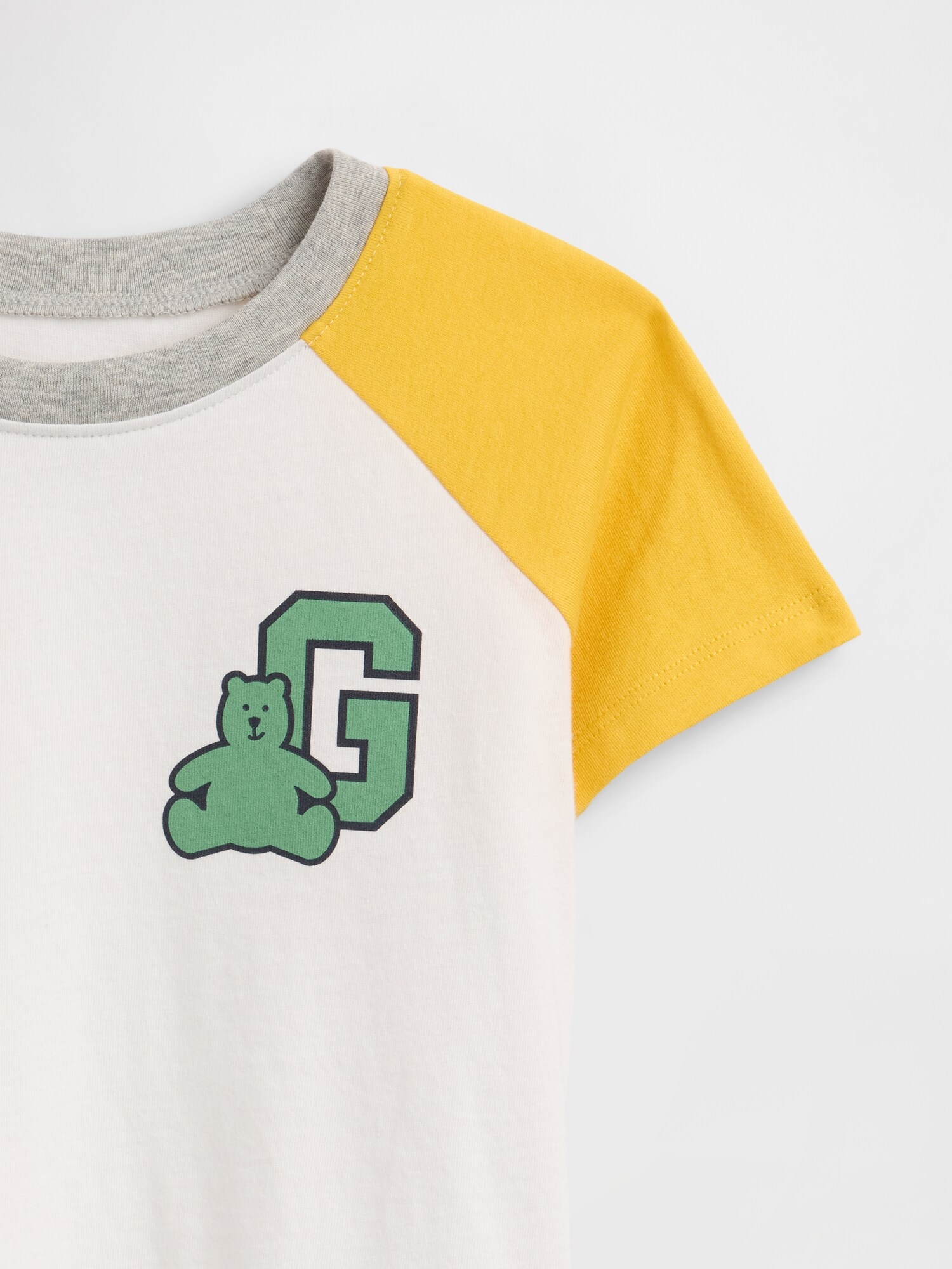 babyGap カラーブロック ブランナンベア グラフィックTシャツ-2