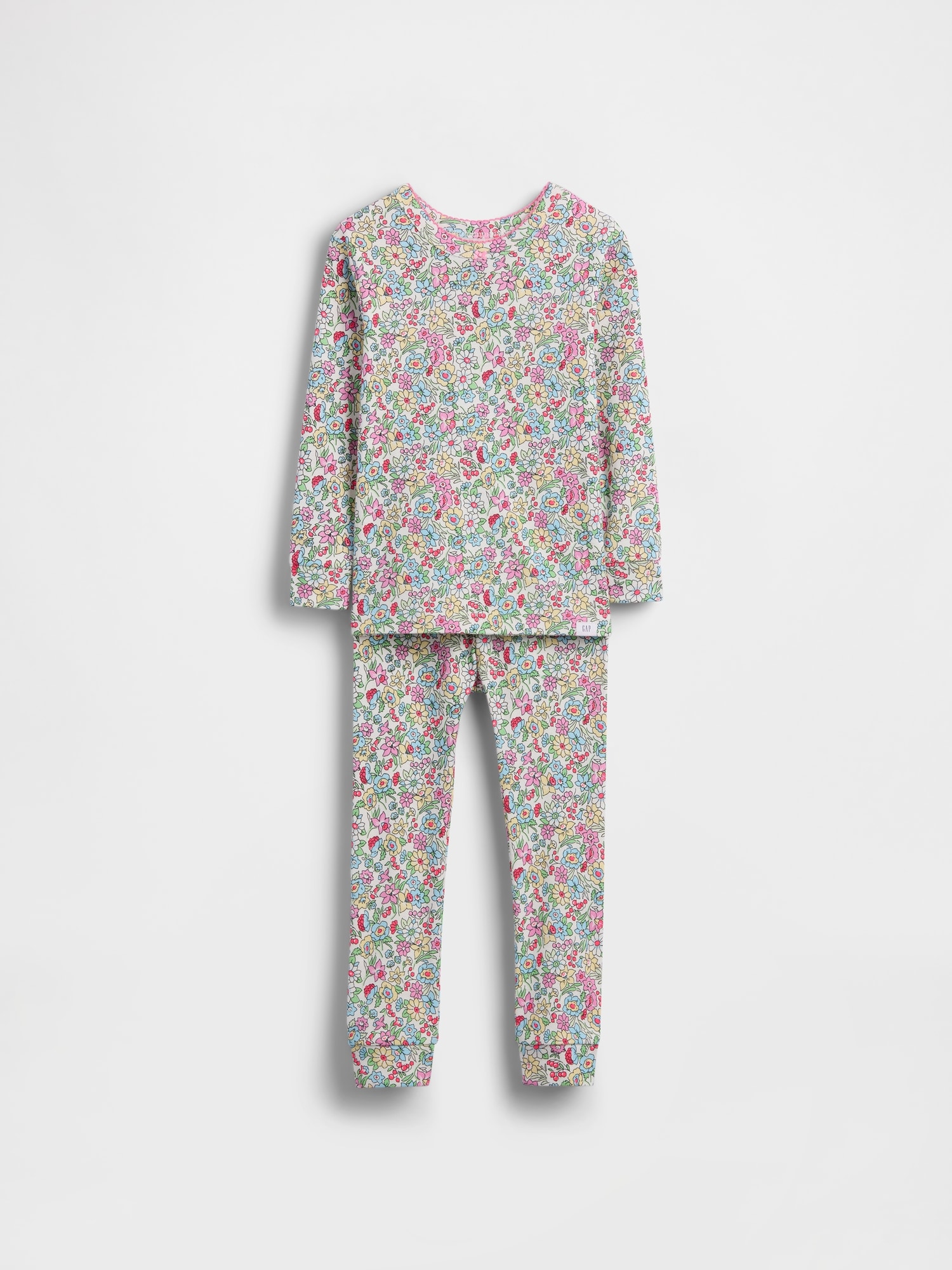 PYJAMA EN COTON BIOLOGIQUE BROSSÉ POUR BÉBÉ ET TOUT-PETIT