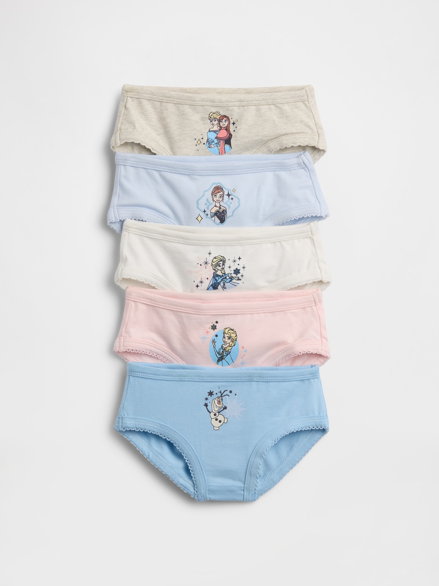 Gap × Disney Toddler Organic Stretch Cotton Briefs (5-Pack)