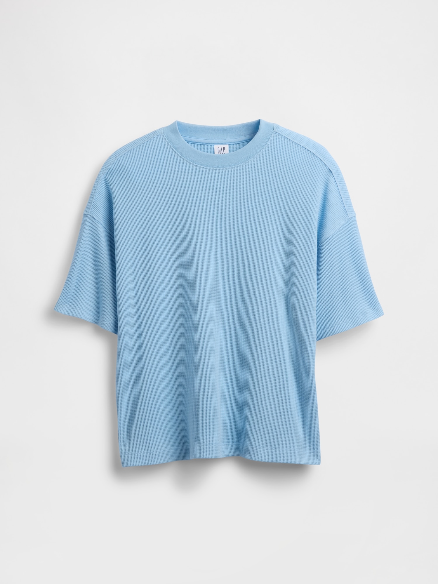 T-SHIRT GAUFRÉ SURDIMENSIONNÉ POUR ENFANT