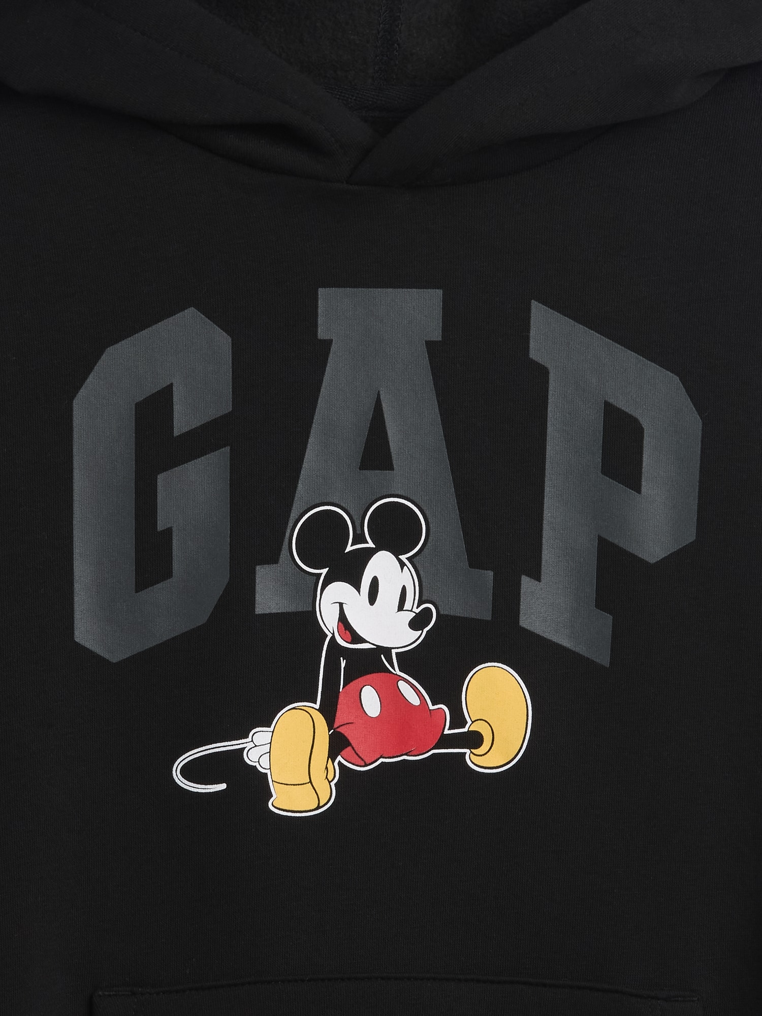 GapKids x ディズニー リラックスフィット GAPロゴパーカー-2