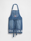 ロバート・インディアナ LOVE デニムエプロン-0