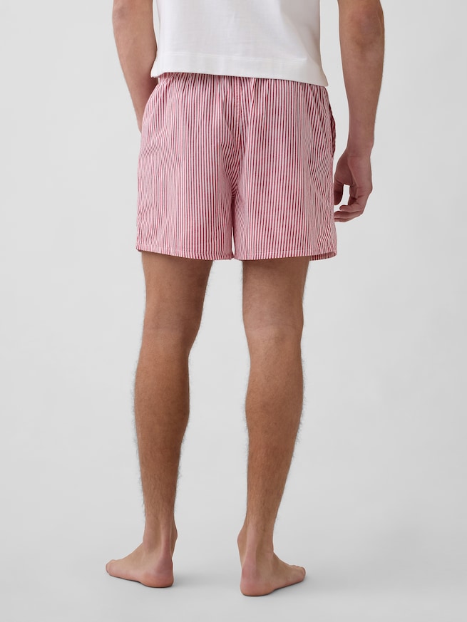 ロバート・インディアナ LOVE ポプリン パジャマ ボクサーショートパンツ-3