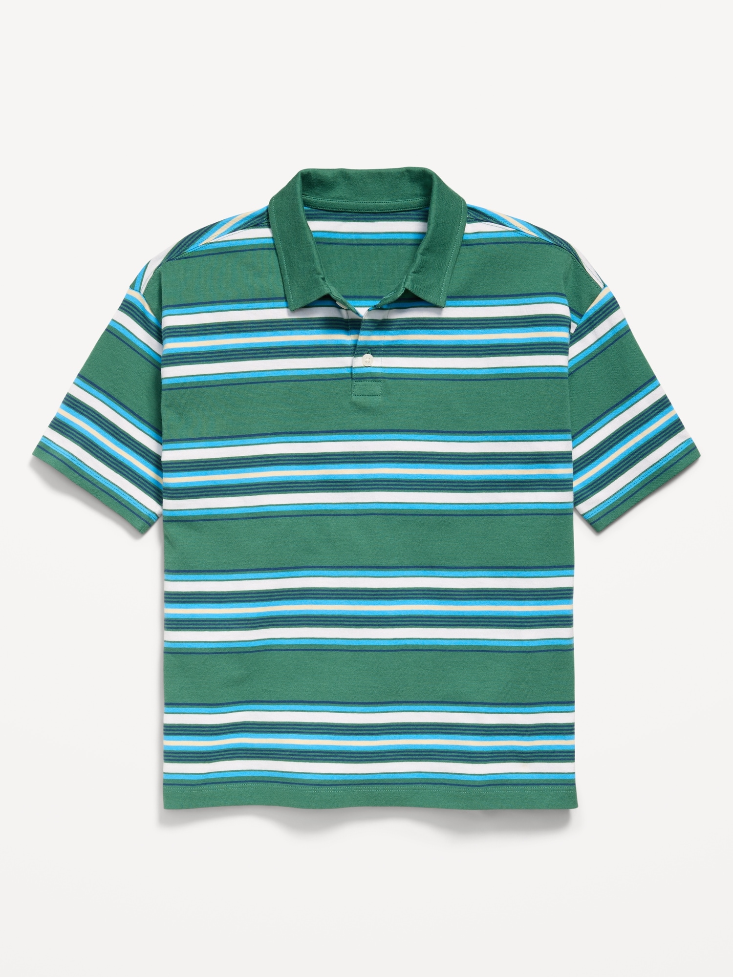 POLO SURDIMENSIONNÉ À RAYURES POUR GARÇON - Multi