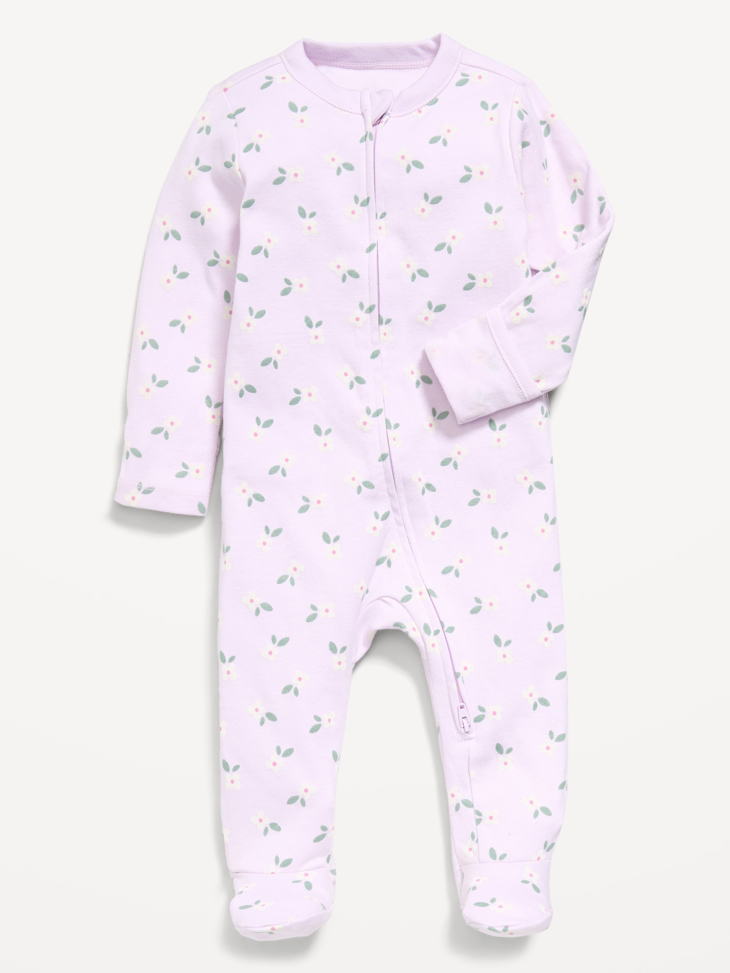 2-Way-Zip Sleep & Play Footed One-Piece for Baby