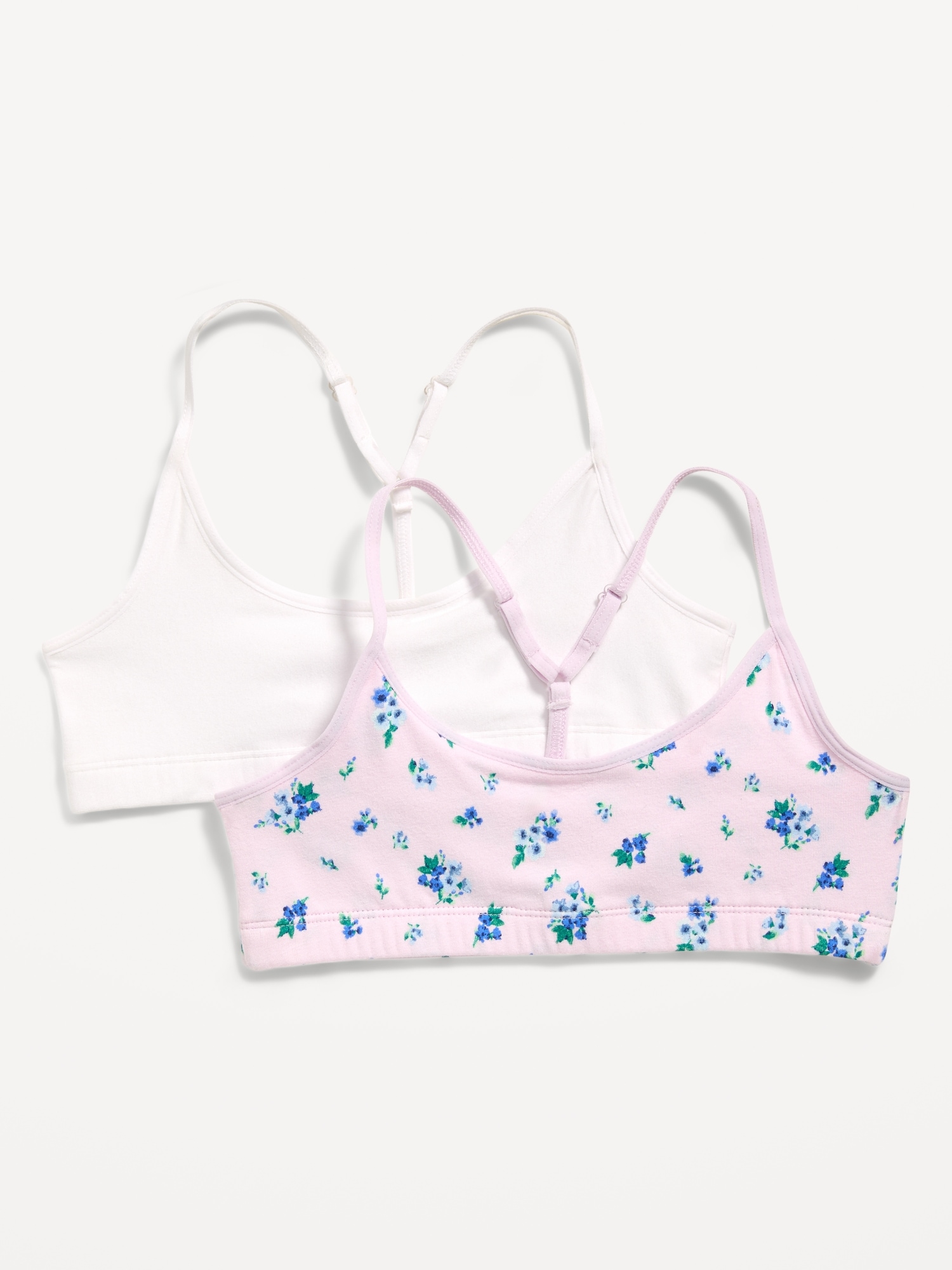 SOUTIEN-GORGE CAMISOLE DOS NAGEUR POUR FILLE (PAQUET DE 2)